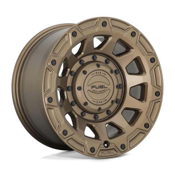 FUEL D731 TRACKER Matte Bronze 17X9 5X114.3 (BS 4.53) CB 78.10