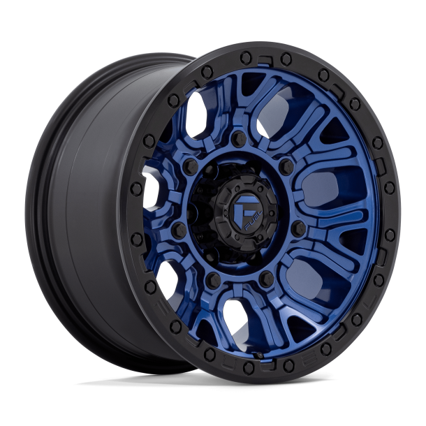 FUEL D827 TRACTION Dark Blue w/ Black Ring 17X9 6X139.7 (BS 5.04) CB 106.10