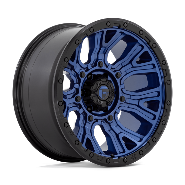 FUEL D827 TRACTION Dark Blue w/ Black Ring 20X10 6X135 (BS 4.79) CB 87.10