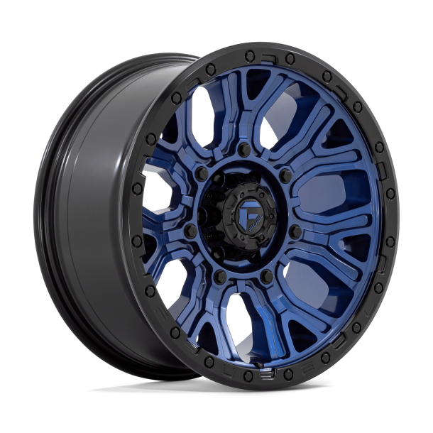 FUEL D827 TRACTION Dark Blue w/ Black Ring 20X9 6X135 (BS 5.04) CB 87.10