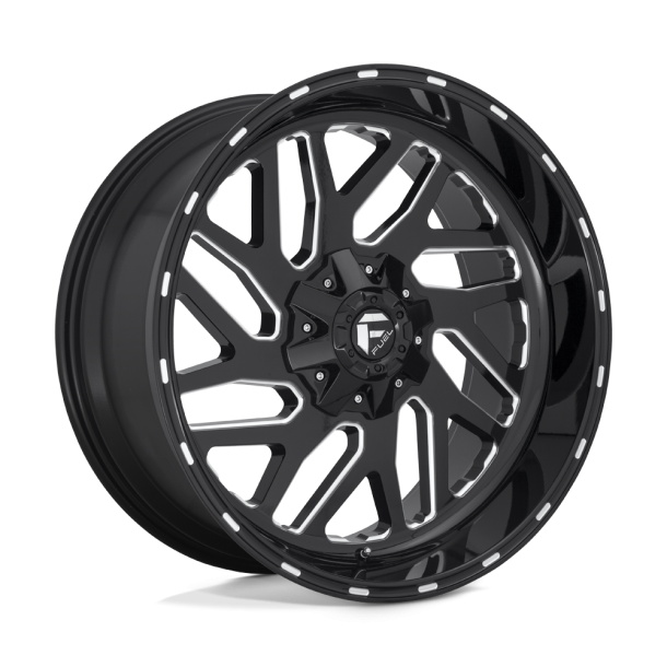 FUEL D581 TRITON Gloss Black Milled 22X10 6X135 (BS 4.75) CB 106.10