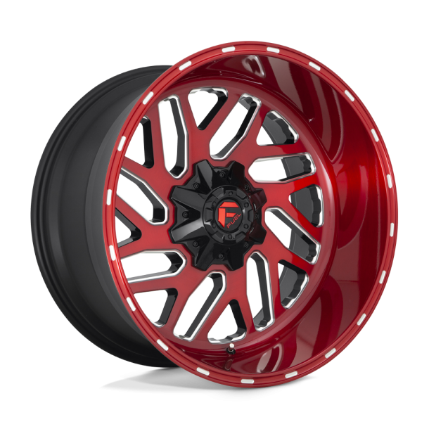 FUEL D691 TRITON Candy Red Milled 20X10 5X114.3 (BS 4.79) CB 78.10