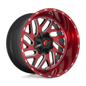 FUEL D691 TRITON Candy Red Milled 20X10 8X180 (BS 4.79) CB 124.20