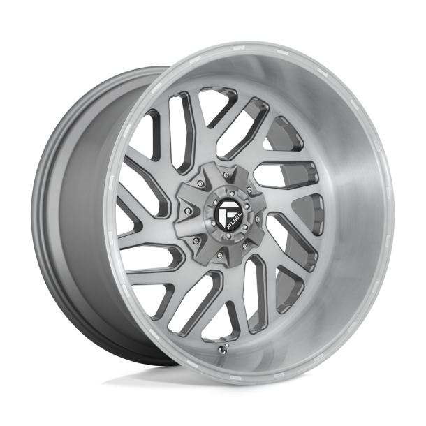 FUEL D715 TRITON PLATINUM Brushed Gun Metal Tinted Clear 20X10 5X114.3 (BS 4.79) CB 78.10