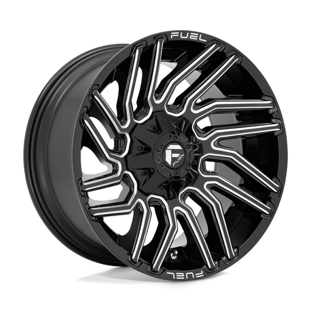 FUEL D773 TYPHOON Gloss Black Milled 20X10 6X135 (BS 4.79) CB 106.10