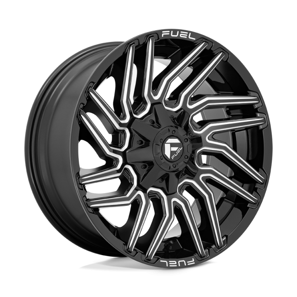 FUEL D773 TYPHOON Gloss Black Milled 20X10 5X114.3 (BS 4.79) CB 78.10