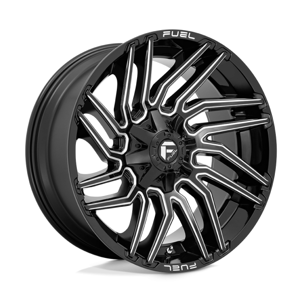 FUEL D773 TYPHOON Gloss Black Milled 22X10 8X165.1 (BS 4.79) CB 125.10