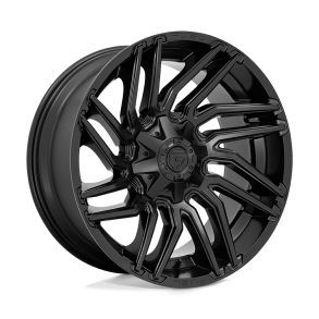 FUEL D775 TYPHOON Matte Black 22X10 8X180 (BS 4.79) CB 124.20