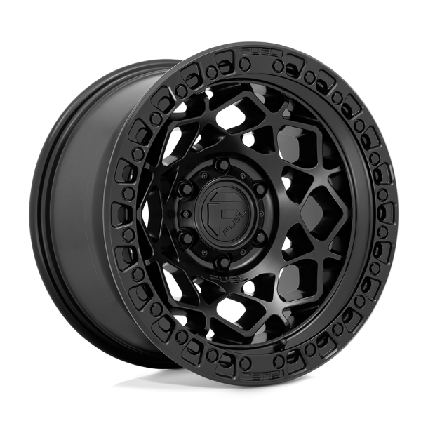 FUEL D786 UNIT Matte Black w/ Matte Black Ring 17X9 5X127 (BS 4.53) CB 71.50