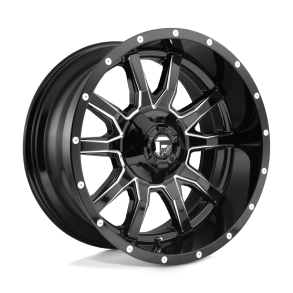 FUEL D627 VANDAL Gloss Black Milled 20X10 5X114.3 (BS 4.79) CB 78.10