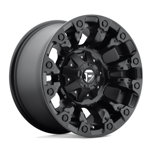 FUEL D560 VAPOR Matte Black 17X9 6X135 (BS 4.53) CB 106.10