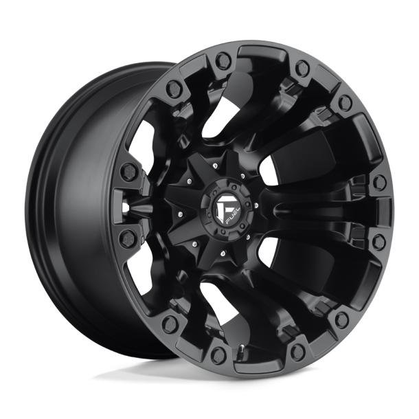 FUEL D560 VAPOR Matte Black 20X12 6X135 (BS 4.77) CB 106.10