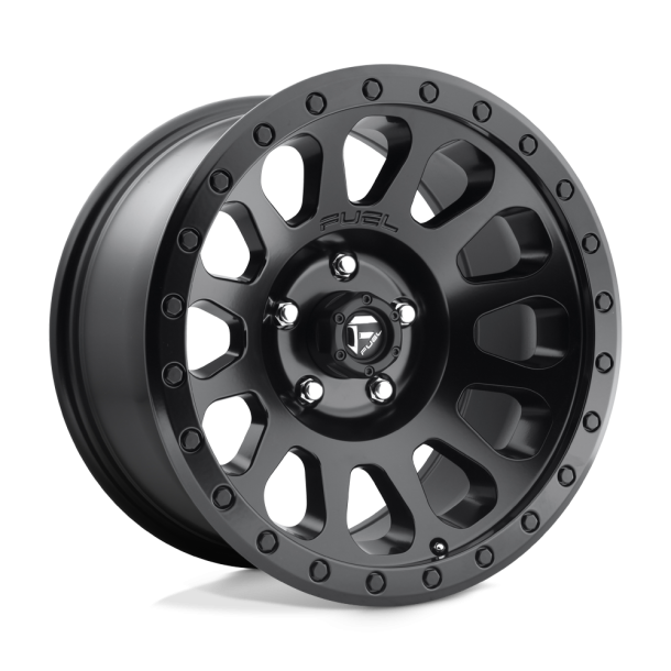 FUEL D579 VECTOR Matte Black 17X9 5X127 (BS 4.53) CB 78.10