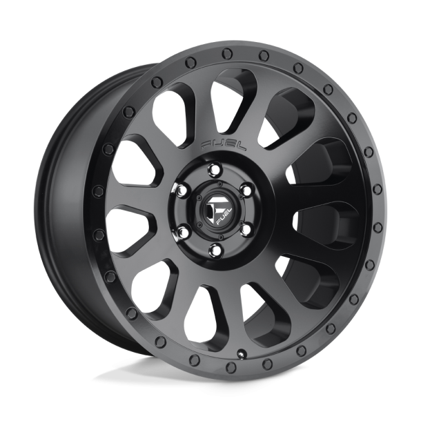 FUEL D579 VECTOR Matte Black 20X10 6X139.7 (BS 4.79) CB 108.00