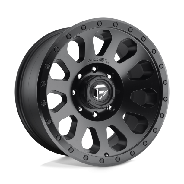 FUEL D579 VECTOR Matte Black 20X10 8X165.1 (BS 4.79) CB 125.10