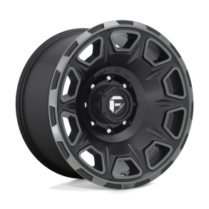FUEL D686 VENGEANCE Matte Black Double Dark Tint 20X10 8X180 (BS 4.79) CB 124.20