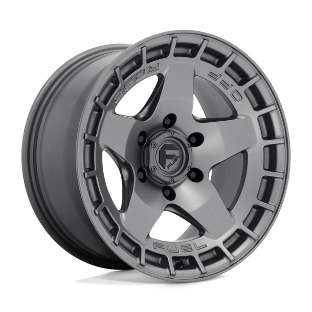 FUEL D734 WARP Matte Gun Metal 17X9 5X127 (BS 4.53) CB 71.50