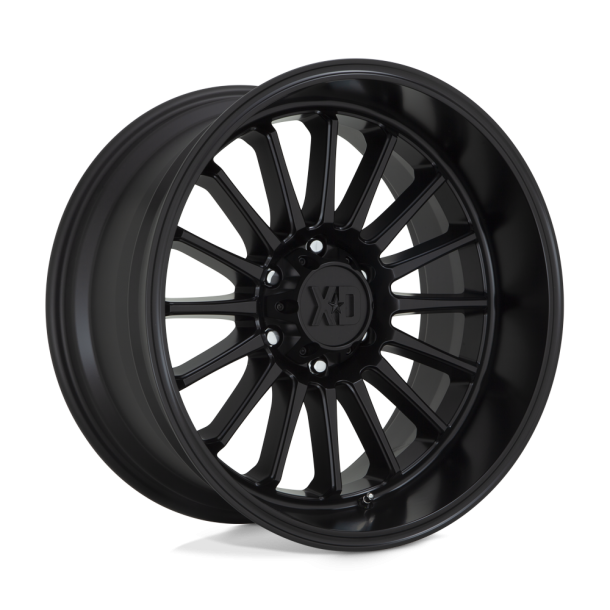 KMC XD XD857 WHIPLASH Satin Black 22X10 5X127 (BS 4.79) CB 71.50