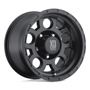 KMC XD XD122 ENDURO Matte Black 17X9 5X127 (BS 4.76) CB 83.70