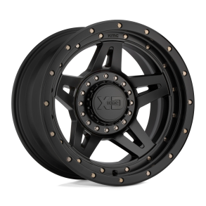 KMC XD XD138 BRUTE Satin Black 17X9 6X135 (BS 4.53) CB 106.10