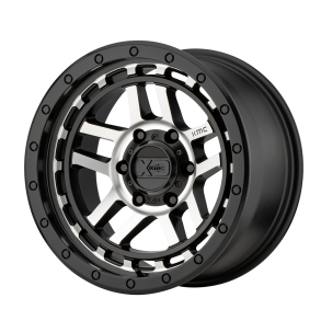 KMC XD XD140 RECON Satin Black Machined 17X8.5 5X127 (BS 5.46) CB 71.50