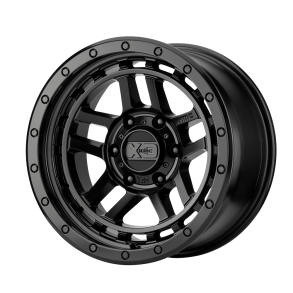 KMC XD XD140 RECON Satin Black 17X9 5X127 (BS 4.53) CB 78.10