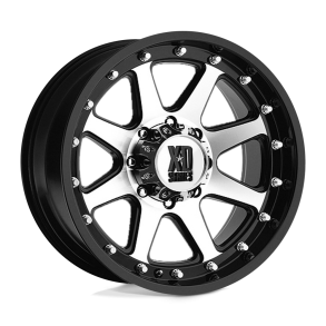 KMC XD XD798 ADDICT Matte Black Machined 18X9 8X180 (BS 5.71) CB 124.20