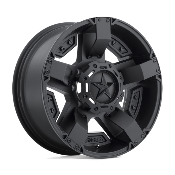 KMC XD XD811 ROCKSTAR II Matte Black 17X8 5X114.3 (BS 4.89) CB 72.56