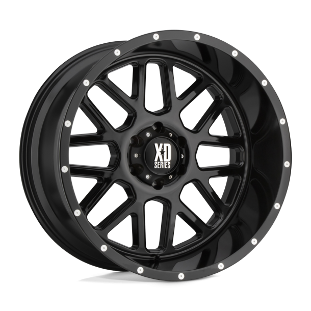 KMC XD XD820 GRENADE Gloss Black 18X8 5X127 (BS 6.00) CB 78.10