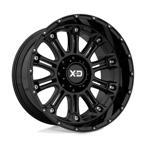 KMC XD XD829 HOSS II Gloss Black 17X9 5X127 (BS 4.53) CB 72.56