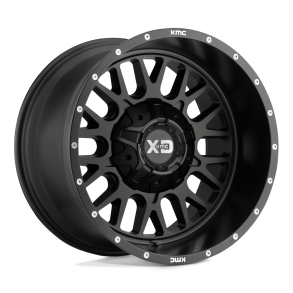 KMC XD XD842 SNARE Satin Black 20X10 5X127 (BS 4.79) CB 78.10