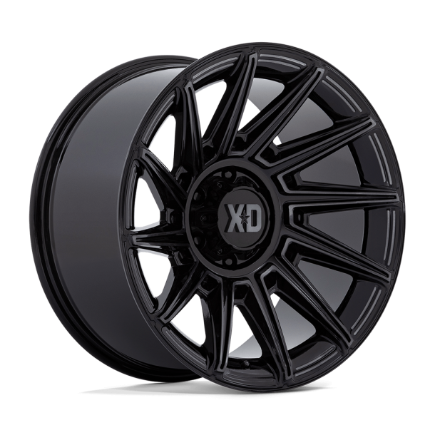 KMC XD XD867 SPECTER Gloss Black w/ Gray Tint 20X10 5X127 (BS 4.79) CB 71.50