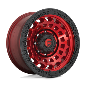 FUEL D632 ZEPHYR Candy Red Black Bead Ring 20X9 5X127 (BS 5.04) CB 71.50