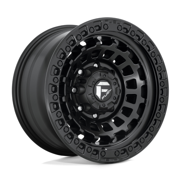 FUEL D633 ZEPHYR Matte Black 17X9 8X165.1 (BS 4.53) CB 125.10