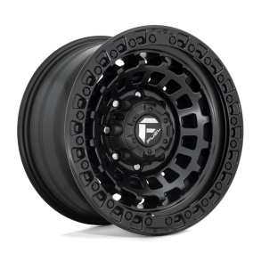 FUEL D633 ZEPHYR Matte Black 17X9 8X180 (BS 4.53) CB 124.20