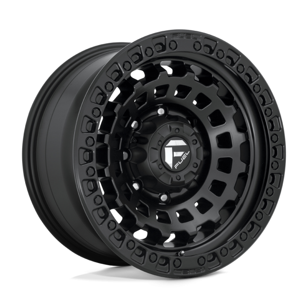 FUEL D633 ZEPHYR Matte Black 17X9 5X127 (BS 4.53) CB 71.50