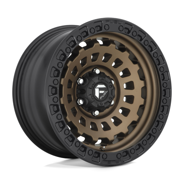 FUEL D634 ZEPHYR Matte Bronze Black Bead Ring 17X9 5X127 (BS 5.04) CB 71.50