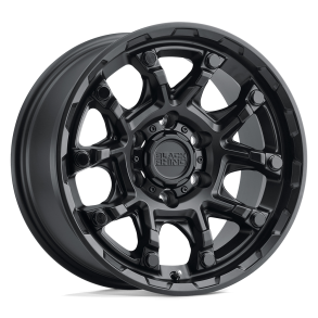 BLACK RHINO ARK Matte Black w/ Gloss Black Bolts 20X9 6X135 (BS 5.47) CB 87.10
