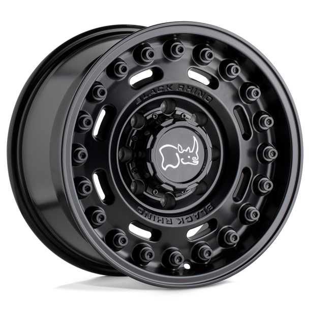 BLACK RHINO AXLE Matte Black 17X9.5 5X127 (BS 4.54) CB 71.50