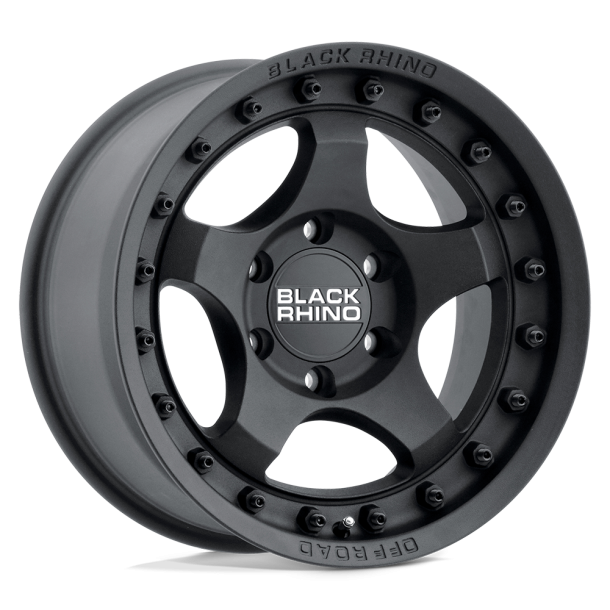 BLACK RHINO BANTAM Textured Black 16X8 5X127 (BS 4.11) CB 71.50