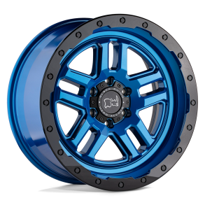 BLACK RHINO BARSTOW Dearborn Blue w/ Black Ring 18X9.5 5X127 (BS 4.54) CB 71.50