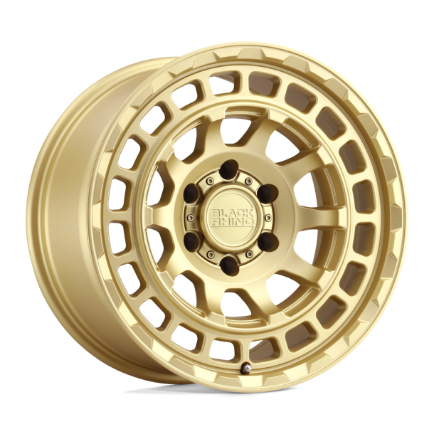 BLACK RHINO CHAMBER Matte Gold 17X8.5 5X127 (BS 4.04) CB 71.50