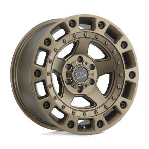 BLACK RHINO CINCO Bronze w/ Black Bolts 17X9.5 6X139.7 (BS 5.72) CB 112.10