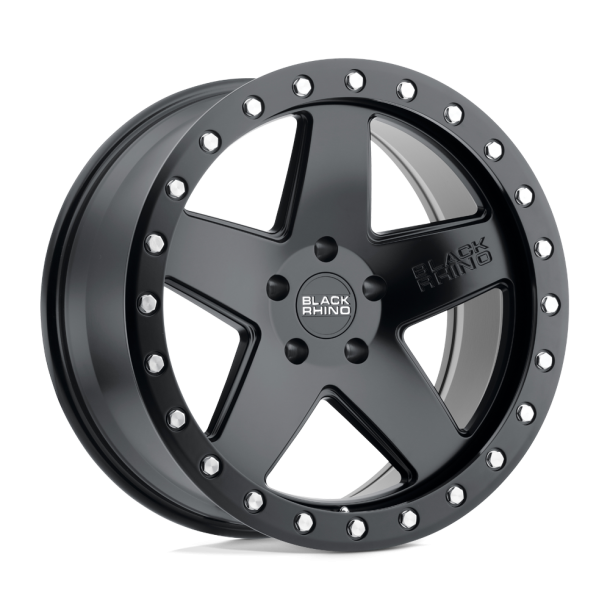 BLACK RHINO CRAWLER Matte Black 17X9.5 5X139.7 (BS 5.25) CB 78.10