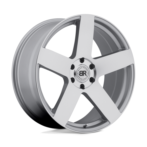 BLACK RHINO EVEREST Silver w/ Mirror-Cut Face 22X9.5 6X135 (BS 6.43) CB 87.10