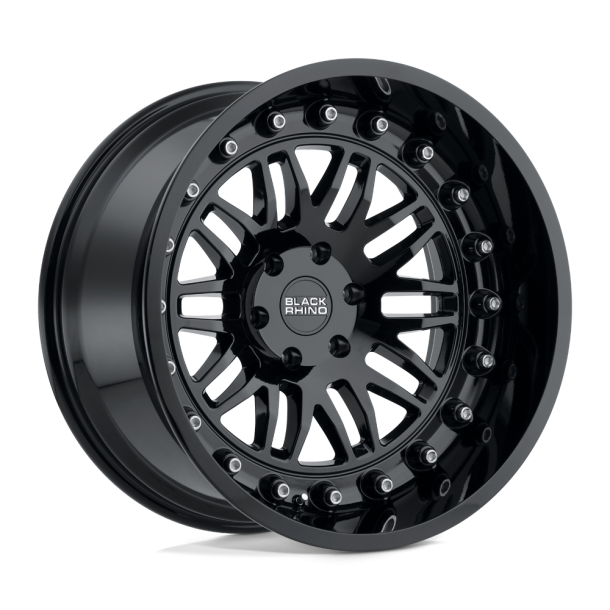 BLACK RHINO FURY Gloss Black 17X9.5 5X127 (BS 4.54) CB 71.50