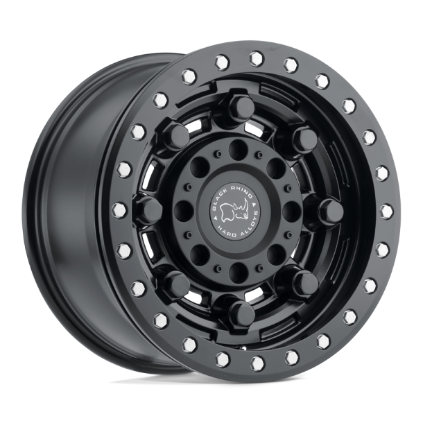 BLACK RHINO GARRISON BEADLOCK Matte Black 17X8.5 5X114.3 (BS 3.49) CB 71.50