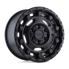 BLACK RHINO GLACIER Matte Black 16X8 6X139.7 (BS 5.88) CB 112.10