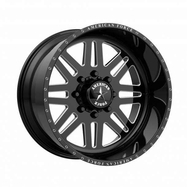 AMERICAN FORCE AFW 09 LIBERTY SS Gloss Black 9x20 , ET=0, BS=5, 8x165.1