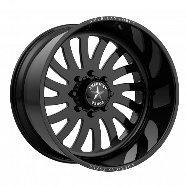 AMERICAN FORCE AFW 74 OCTANE SS Gloss Black - Left Directional 14x20 , ET=-73, BS=4.63, 6x139.7